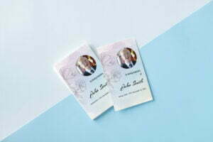 Memorial Keepsake Cards