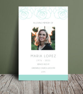 Simple funeral order of service 075