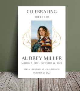 Simple funeral order of service 078