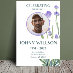 Orchid funeral order of service 079