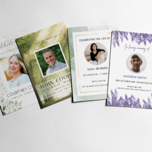 order of service for funeral design examples