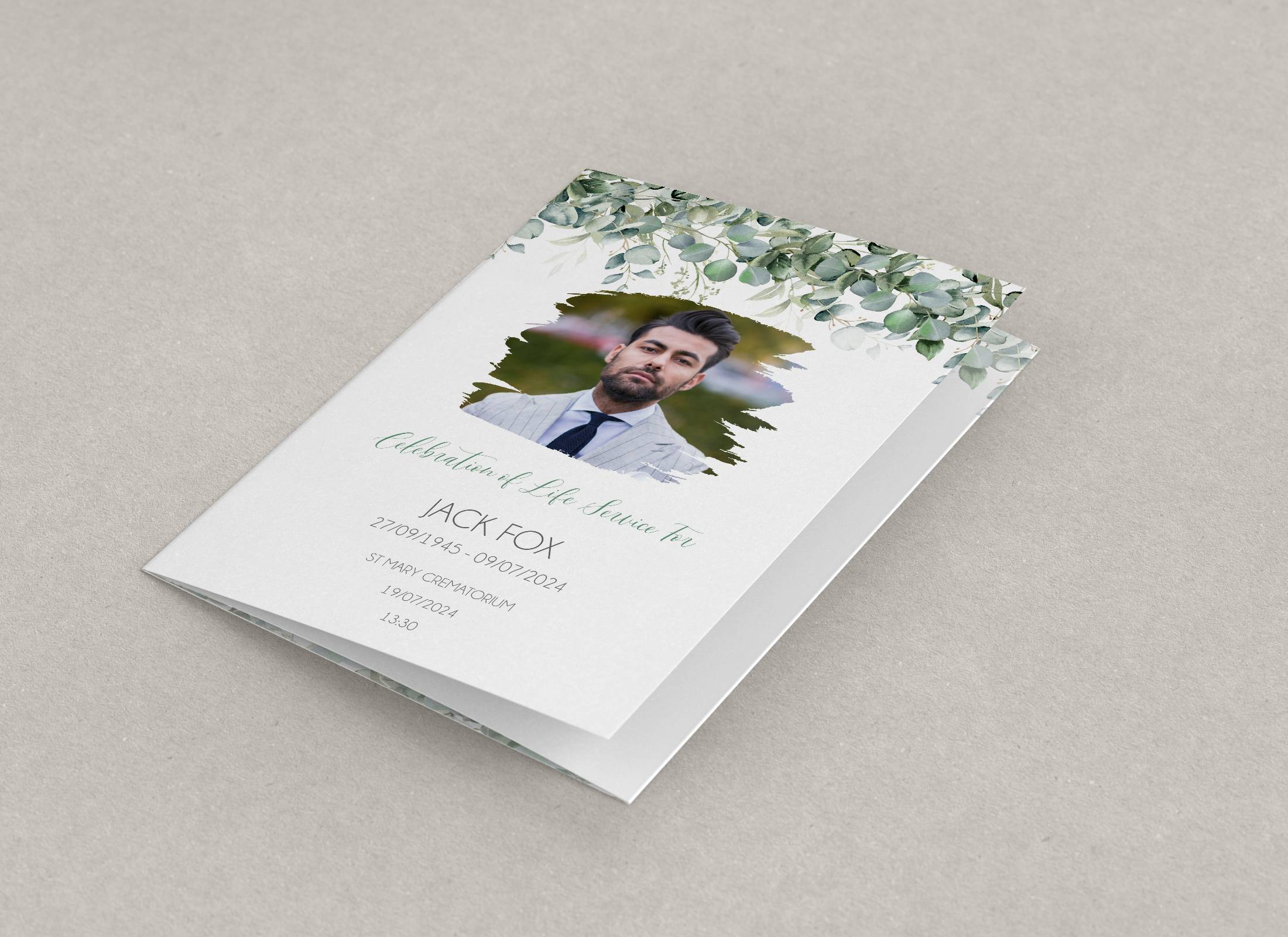 Funeral Order of Service & Memorial Stationery Printing in the UK – Trusted, Personalised & Delivered Fast