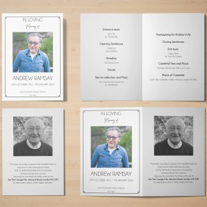 funeral program order of service