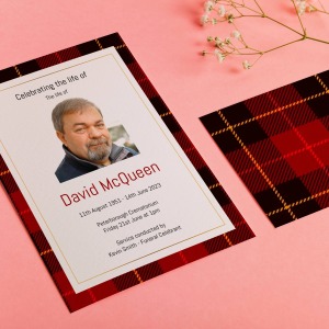 Scottish funeral order of service