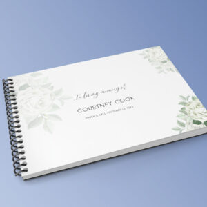 Funeral Condolence book