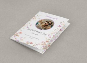 funeral order of service printing