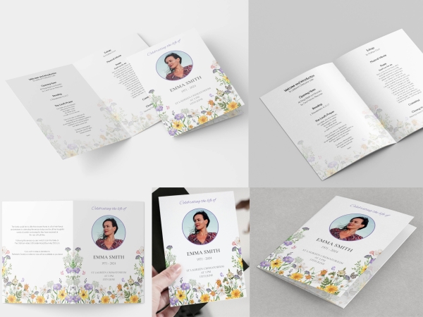 Funeral stationery