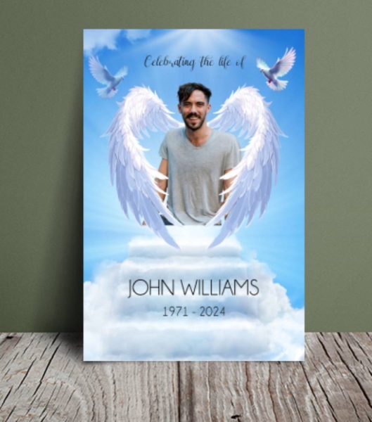 Your angel in heaven funeral order of service 148 - Free Funeral Order of Service Template