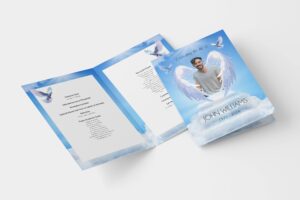 Your angel in heaven funeral order of service