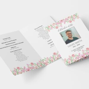 Tulip funeral order of service