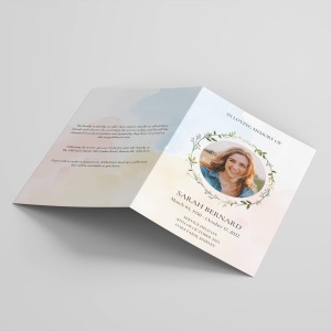Humanist funeral order of service