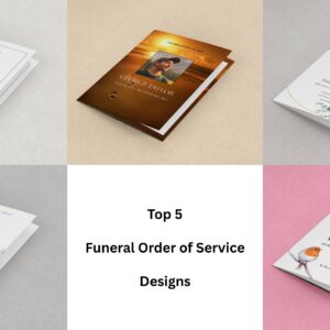 Top 5 Funeral Order of Service Designs