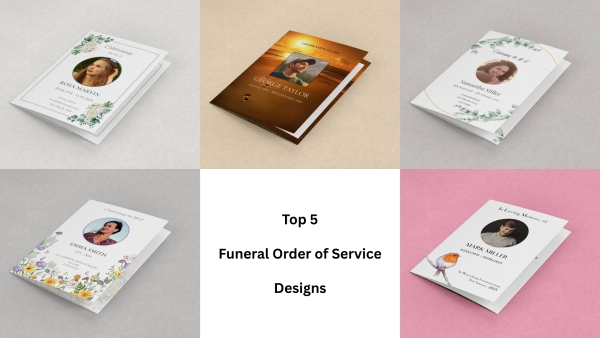 Top 5 Funeral Order of Service Designs