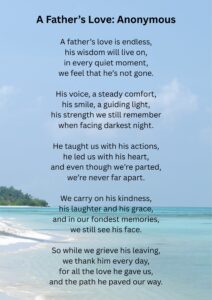 Funeral Readings for Dad