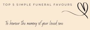 Funeral favours