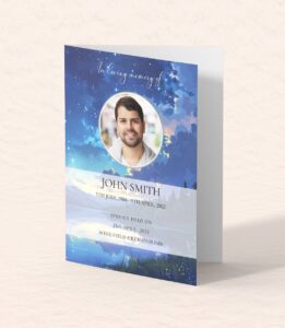 Orders of Service for Funeral AI powered