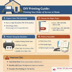 Free Funeral Order of Service Templates